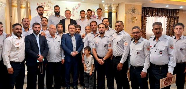 راه‌اندازی ایستگاه و خرید تجهیزات نوین آتش‌نشانی هدیه شهرداری فرون‌آباد پاکدشت به مردم