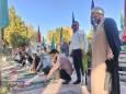 تجدید میثاق بچه‌های کانون فرهنگی هنری سید احمد خمینی اراک با شهدا