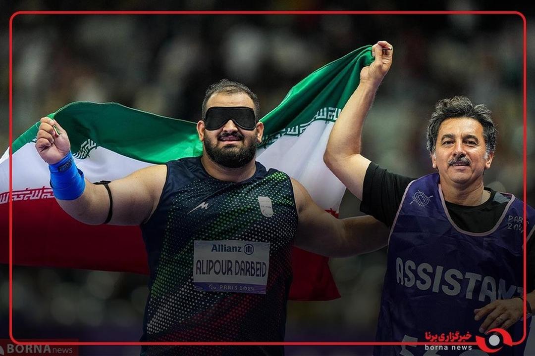 شادی بی‌پایان «امیرحسین علیپور» پس از کسب مدال طلای مسابقات پارادوومیدانی قهرمانی جهان