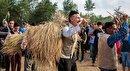 ثبت جشن خرمن روستای بردون نور