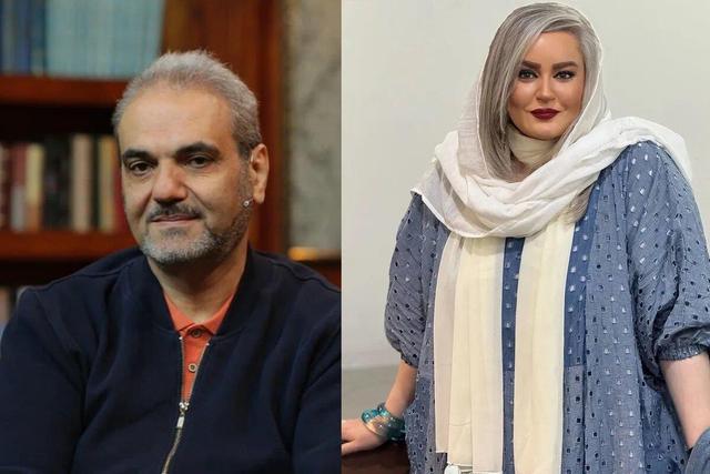 ببینید | لحظات سخت و خجالت کشیدن جواد خیابانی مقابل حرف‌های نعیمه نظام‌دوست