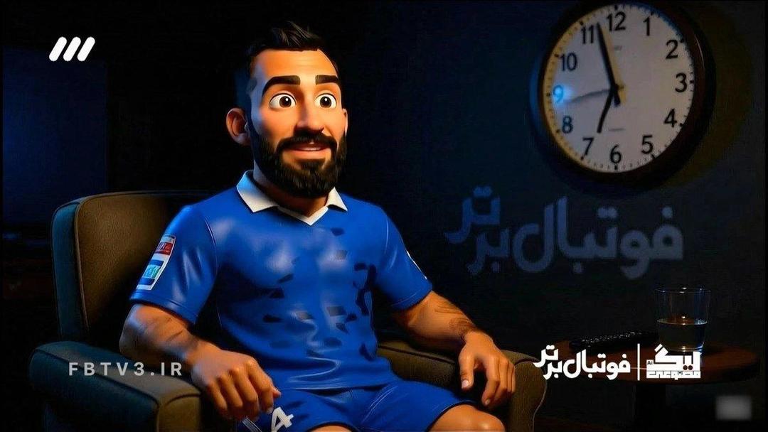 ببینید | شوخی جالب کارتونی فوتبال برتر با حواشی لیگ برتر