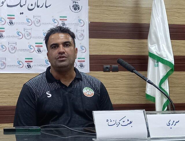 میرترابی: بعثت کرمانشاه تیمی واقعی است اما در تنهایی می‌جنگد