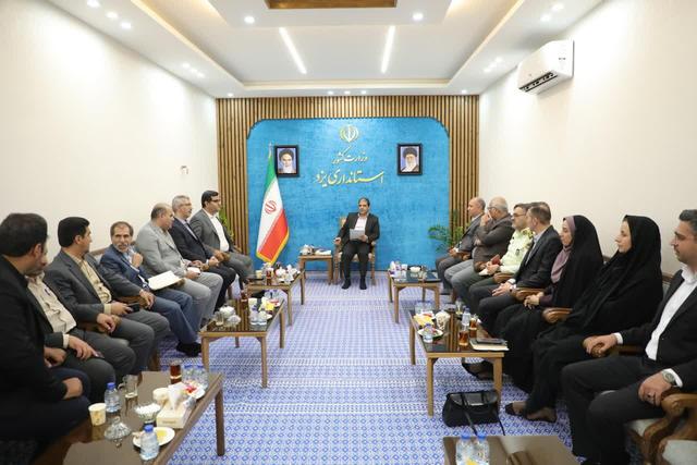 معاون استاندار یزد بر برگزاری باشکوه المپیاد استعدادهای شمشیربازی کشور در استان تاکید کرد