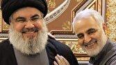 شهیدان نصرالله و حاج قاسم، موسسان محور مقاومت بودند