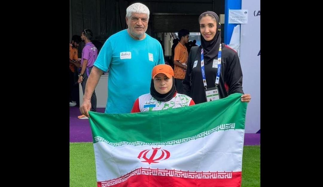 کسب مدال طلا توسط نماینده ایران در مسابقات پارادوومیدانی قهرمانی جهان هند ۲۰۲۵