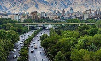 تهران خنک‌تر می‌شود