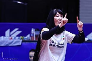 سرمربی والیبال زنان ایران: از جنگندگی بازیکنان مقابل قرقیزستان راضی هستم