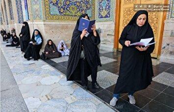 تصاویر | روز میلاد امام حسن عسکری(ع) در حرم امام رضا(ع)