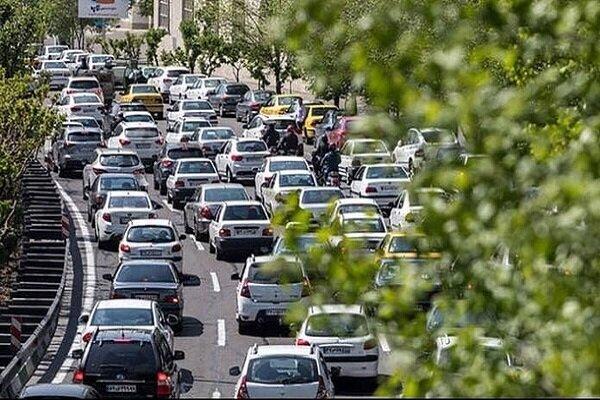 تردد پرحجم و سنگین در ۳ بزرگراه تهران