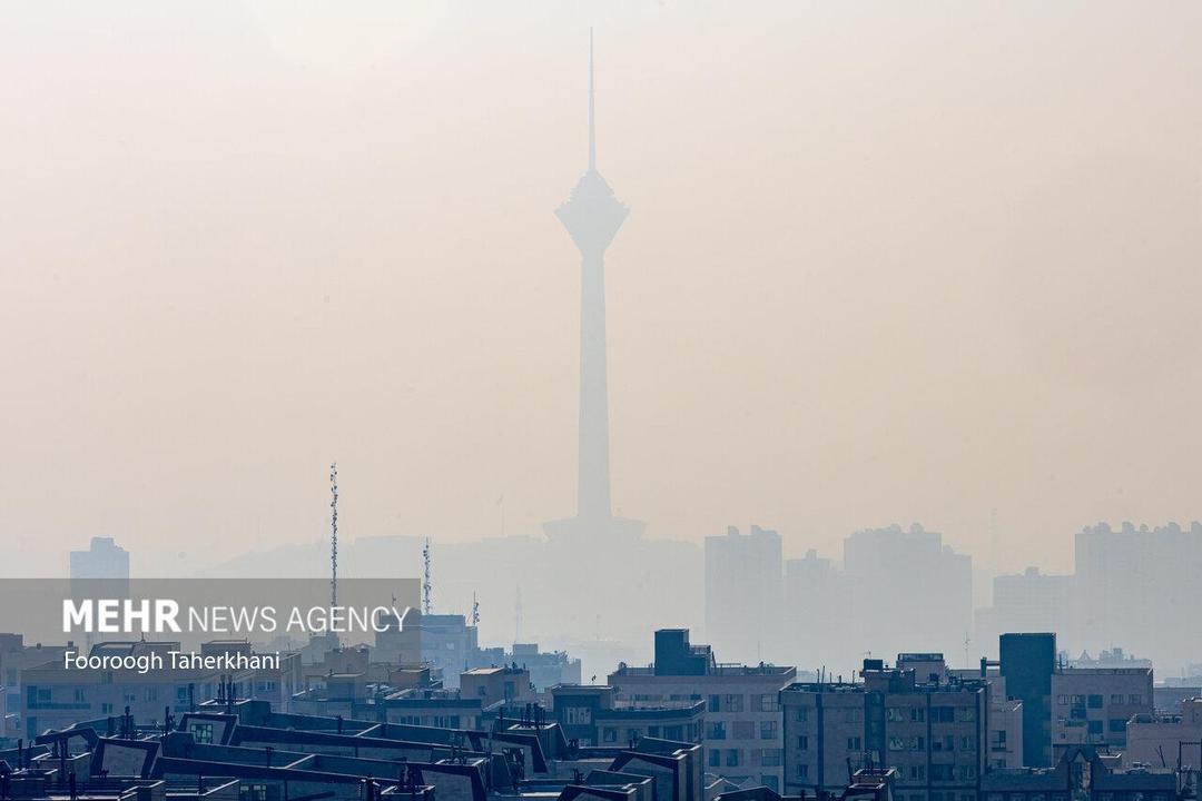 هوای تهران در مرز آلودگی قرار دارد
