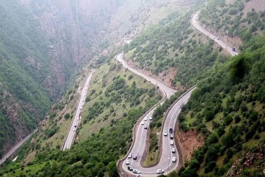 جاده چالوس از ساعت ۱۵ یکطرفه می‌شود