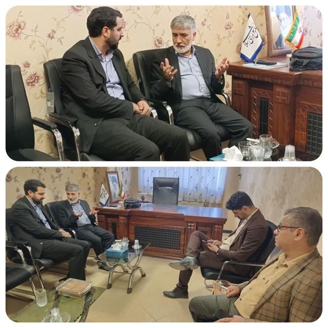پیگیری مشکلات متعدد در حوزه اشتغال در دیدار دوستعلی با مدیرکل تعاون، کار و رفاه اجتماعی استان کرمان