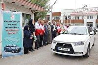 الحاق خودروی‌های جدید به ناوگان خودرویی جمعیت هلال احمر اردبیل