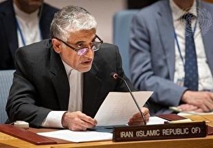 ایروانی: شورای امنیت در مقابل بحران‌های ایجاد شده از سوی اسرائیل فلج است