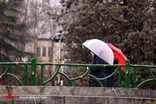 رگبار و رعد و برق همراه با وزش باد شدید در ۸ استان