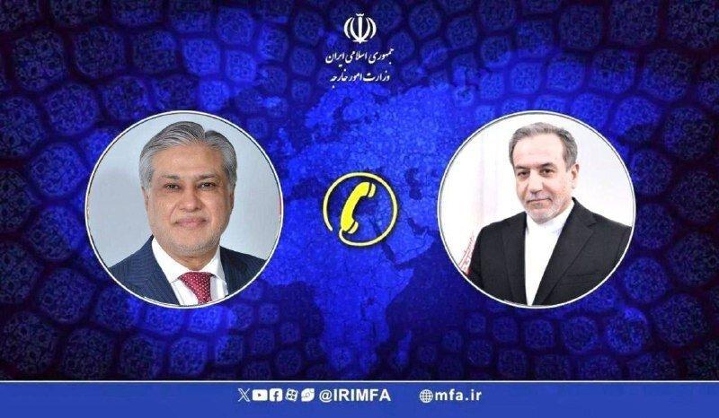 گفت‌وگوی مهم عراقچی با همتای پاکستانی؛ اخطار درباره قطعنامه۲۲۳۱