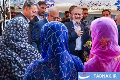 عکس: سفر رئیس جمهور به هرمزگان