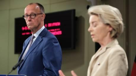 Merz’s rivalry with von der Leyen heating up – Bloomberg