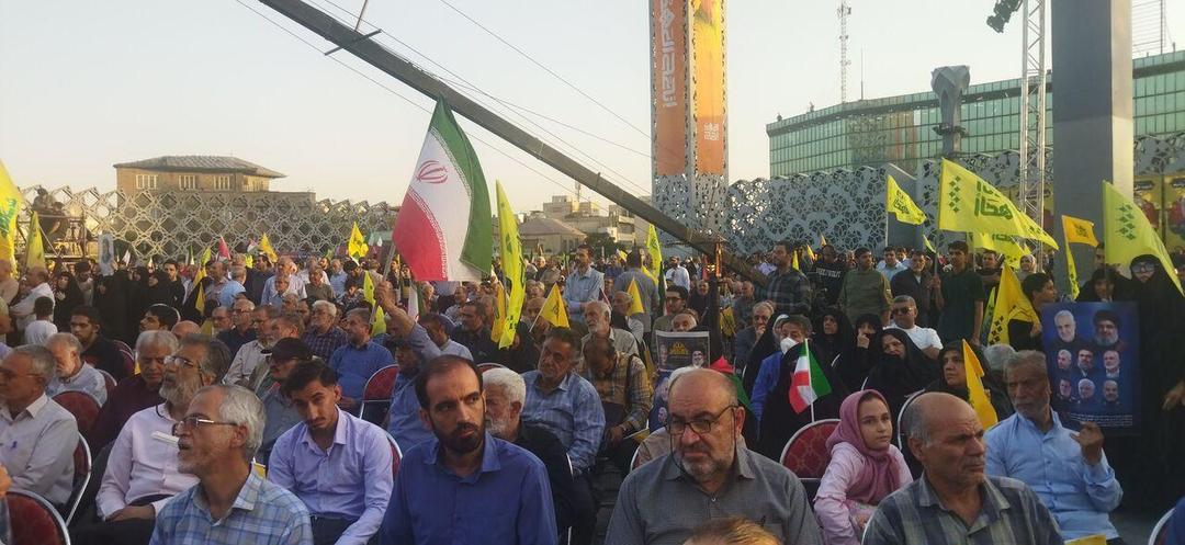 سیدحسن نصرالله محبوب دل‌های بی‌قرار ایرانیان است+فیلم