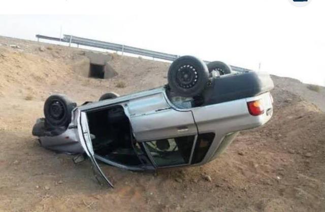 جان‌باختن سه نفر بر اثر واژگونی خودرو در سروآباد