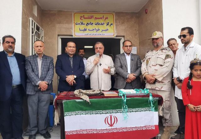 مرکز خدمات جامع سلامت در ناحیه مرزی گنبدکاووس افتتاح شد