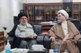 دیدار مدیر موسسه حوزوی امام حسین شیراز با مدیرکل دادگستری قم