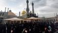 پرچم گنبد نورانی حرم حضرت معصومه (س) تعویض شد+فیلم
