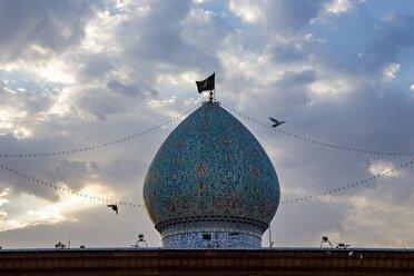 حرم برادر در سوگ وفات خواهر، سیاهپوش شد