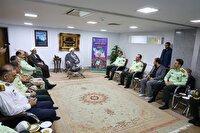 دیدار فرماندهان انتظامی استان با امام جمعه تبریز