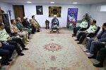 عکس | دیدار فرماندهان انتظامی آذربایجان شرقی با امام جمعه تبریز