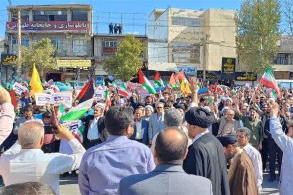 خشم مردم غیور کهگیلویه و بویراحمد علیه «دزدی دریایی» صهیونیست‌ها