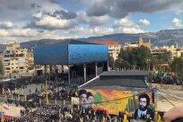 دیدار گروه‌های مقاومت فلسطینی با مرقد سید حسن نصرالله در لبنان