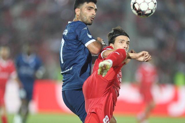 جدول رده‌بندی لیگ برتر بعد از تساوی پرسپولیس