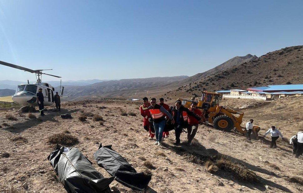 حادثه‌دیدگان سقوط اتوبوس در فیروزکوه + ویدئو