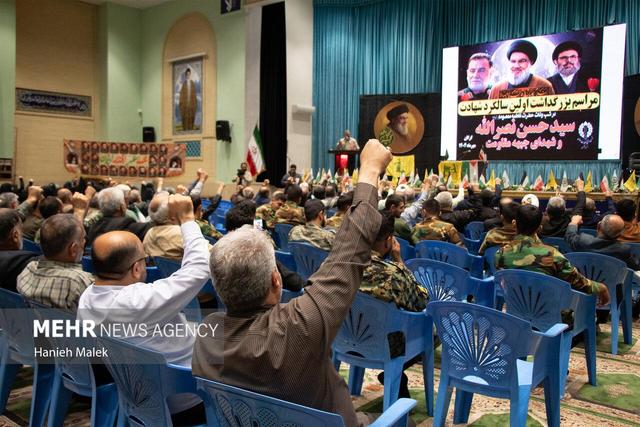 بزرگداشت نخستین سالگرد شهادت سید حسن نصرالله در گرگان