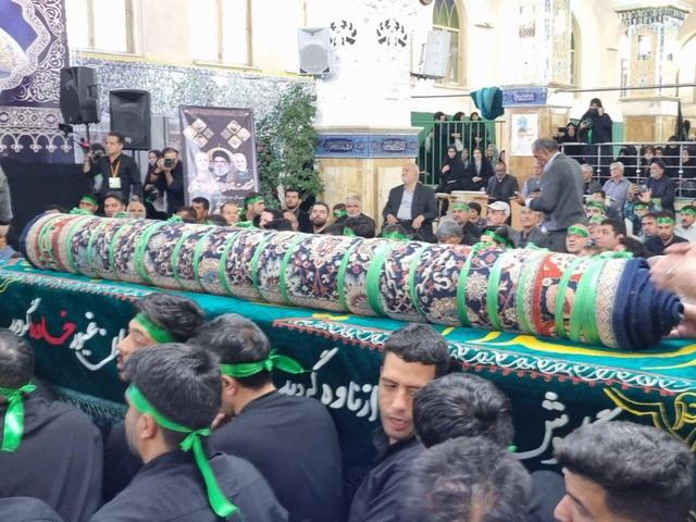 مراسم سنتی قالیشویان در مشهد اردهال کاشان