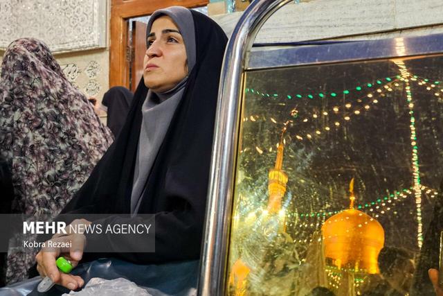 حرم هشتمین خورشید در آیینه سوگ خواهر آسمانی‌اش