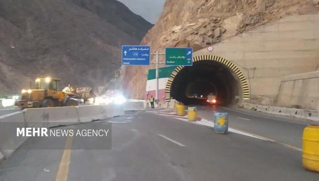 مرادی: آزادراه رشت - قزوین در محدوده رودبار یکطرفه شد