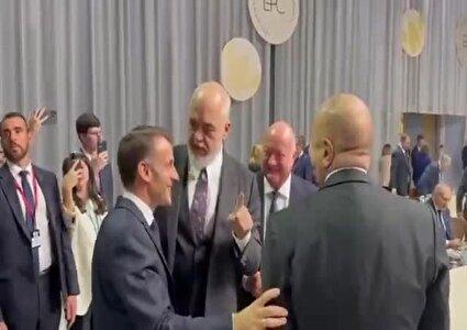 ببینید / تمسخر ترامپ در جمع رهبران اروپایی