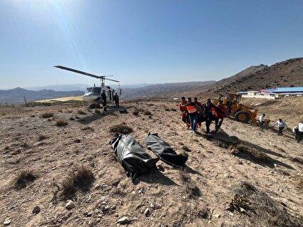 ببینید / تصاویری از امدادرسانى به حادثه ديدگان سقوط اتوبوس در فيروزكوه