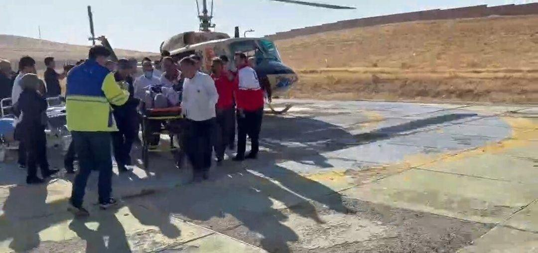 پایان عملیات امداد و نجات حادثه سقوط بالگرد در لرستان