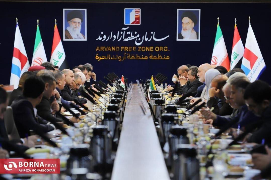نشست توسعه همکارهای دو جانبه تجاری ایران و عراق
