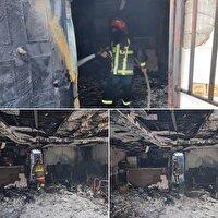 انفجار گاز در یک منزل مسکونی در آبادان