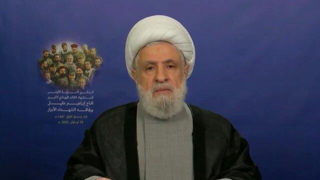 نعیم قاسم: طرح ترامپ درباره غزه طرحی اسرائیلی در پوشش آمریکایی است