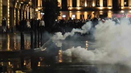 Protesters storm presidential palace in Georgia (VIDEOS)