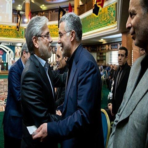 تصاویر: مراسم ترحیم پدر همسر وزیر بهداشت
