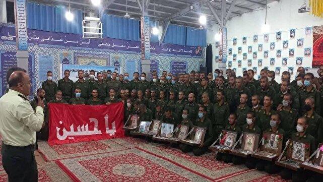 برگزاری مراسم شبی با شهدا همزمان با وفات حضرت معصومه (س) در مرکز آموزش شهید مطهری نیشابور