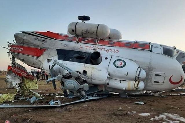 علت سقوط بالگرد هلال‌احمر در اشترانکوه مشخص شد
