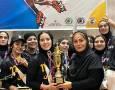 قهرمانی مازندران در دستجات آزاد و انتخابی تیم ملی رولبال بانوان